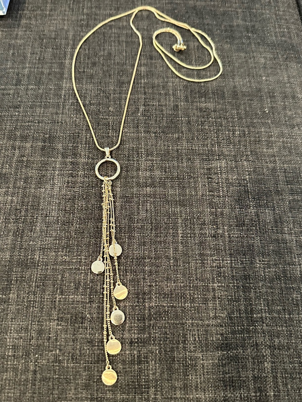 NEW Long Gold Necklace